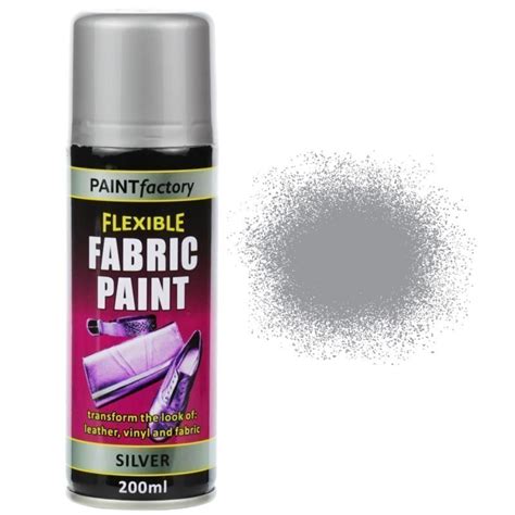 fabric paint metallic|metallic silver fabric spray paint.